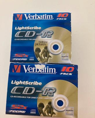 Confezione da 10 Cd-R