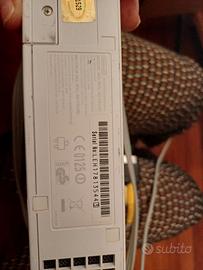 Consolle wii con sensor bar e pedana