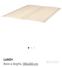 rete con doghe Luröy Ikea originale 180x200