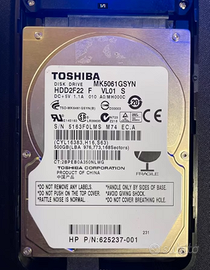 Toshiba HDD 500GB 7200rpm