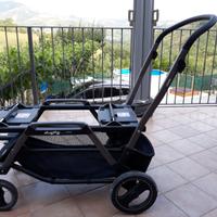 Carrello per passeggino doppio Peg Perego