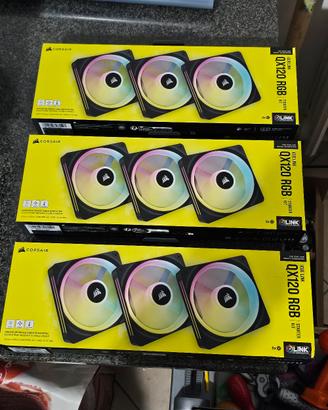 Corsair starter kit QX120 RGB
