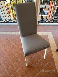 Set 6 sedie con copertura