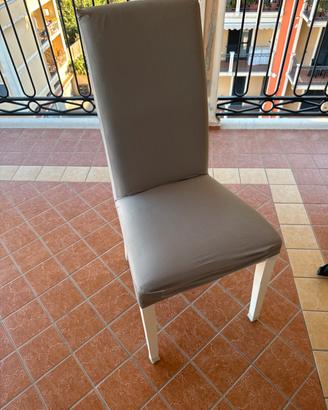 Set 6 sedie con copertura