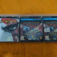 Giochi ps3 puppeteer God of war PlayStation 