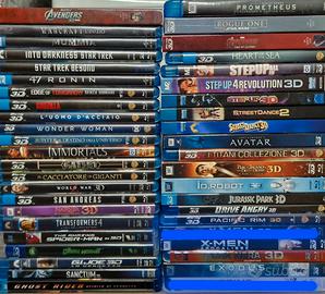 Blu ray con blu ray 3d nuovi titoli vari 