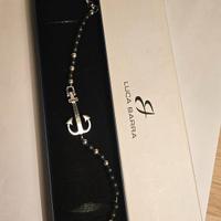 Bracciale uomo con ancora Luca Barra