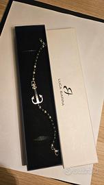 Bracciale uomo con ancora Luca Barra