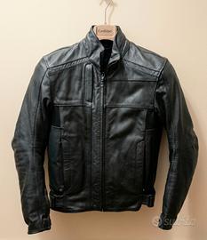 Giacca Biker Segura Classic in pelle e protezioni