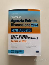 Libro Concorso Agenzia Entrate Riscossione 2024