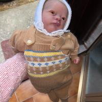 Bambola reborn realborn come un neonato