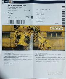 2 biglietti concerto " omaggio Lucio Dalla" Torino