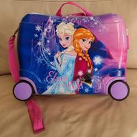 Valigia bambina cavalcabile Frozen
