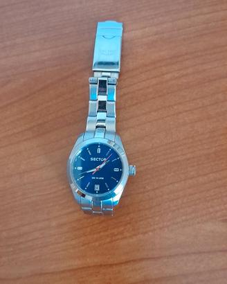 2 Orologi SECTOR acciaio blu e uno SWATCH