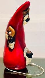 Corno in terracotta artigianale - San Gregorio A.