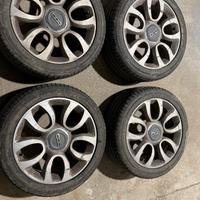 CERCHI LEGA FIAT 500L GOMME ESTIVE