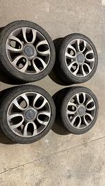 CERCHI LEGA FIAT 500L GOMME ESTIVE