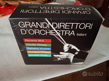 5 CD - Grandi direttori d'orchestra italiani