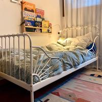 Letto allungabile, completo, come nuovo!