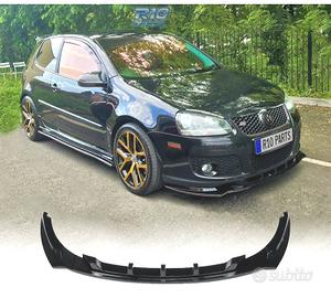 SPOILER LIP VOLKSWAGEN VW GOLF 5 GTI 03-08 NERO LU