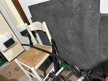 Tappeto in gomma da palestra