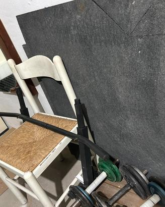 Tappeto in gomma da palestra