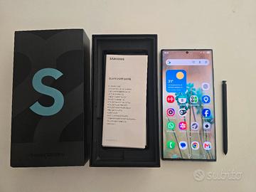 Samsung Galaxy S22 Ultra 5G 12/256 GB Green + cov
