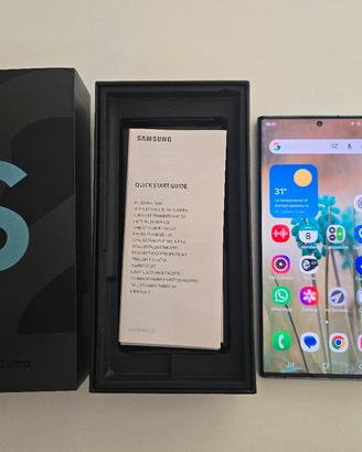 Samsung Galaxy S22 Ultra 5G 12/256 GB Green + cov
