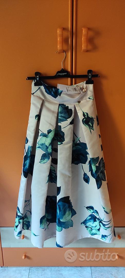 lunga gonna a fiori svasata Rinascimento Abbigliamento e - Main Image