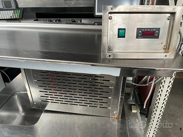 vasca refrigerata negativa per pesce crudo