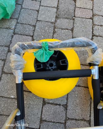 carrello x pesca porta tutto