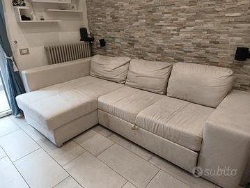 Divano letto con contenitore