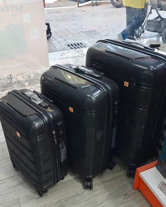 Set 3 valigie trolley NUOVI MAI USATI