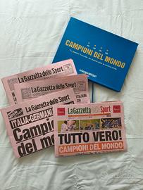 Cofanetto " Campioni del mondo" La Gazzetta