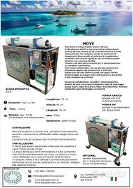 Dissalatore portatile per piccole imbarcazioni