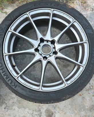 Cerchi OZ Racing Formula HLT 18"  + 4 gomme Kumho