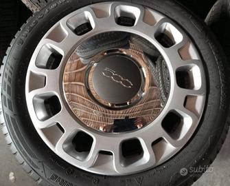 Cerchi in ferro 15" FIAT 500 LANCIA Y con gomme