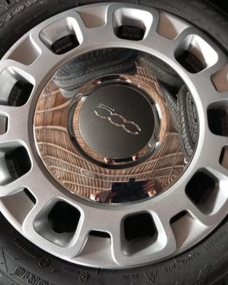 Cerchi in ferro 15" FIAT 500 LANCIA Y con gomme