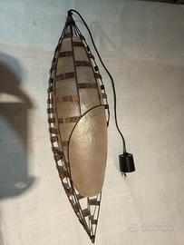 lampada a sospensione vintage stile etnico