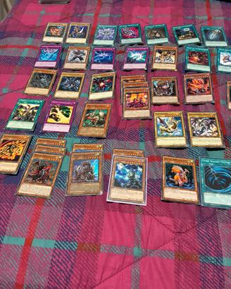 Lotto carte yu gi oh