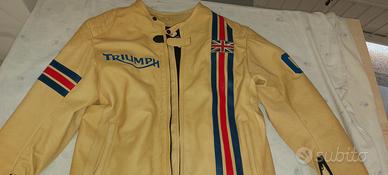 Giacca da moto. Replica mod. Triumph Romero tg.56
