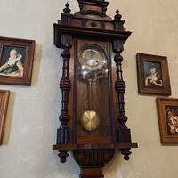 orologio a pendolo di fine 800,  junghans