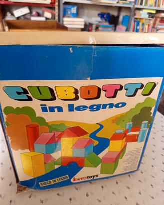 Cubotti in legno