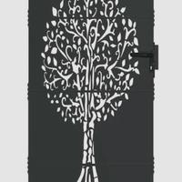 Cancello da giardino 85x200