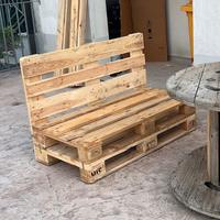 Panca con bancali epal