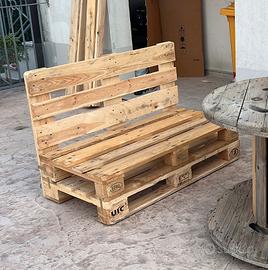 Panca con bancali epal