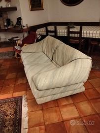 Divano 2 posti sfoderabile