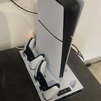 play station 5+ 2 joystick+fifa+piattaforma