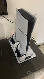 play station 5+ 2 joystick+fifa+piattaforma