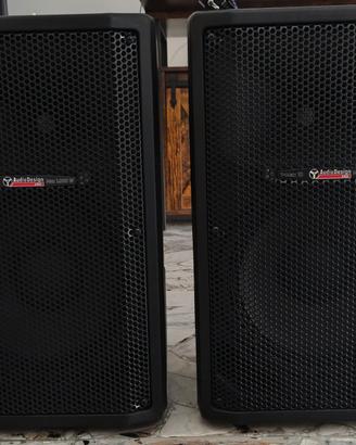 Diffusori attivi Audiodesing T Max 10"